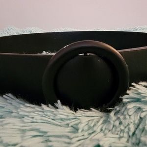 Black Wide Belt Size S/M   101 cm